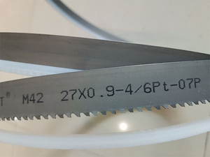 M42 27x0.9 Bi-metal Band Saw Blade, Cusomized TPI