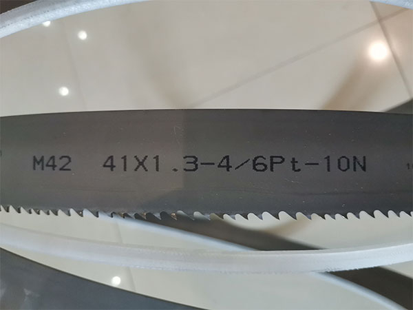 M42 41x1.3 Bi-metal Band Saw Blade, Cusomized TPI